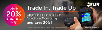 FLIR Trade-In Aktion & kostengünstige Akustikkamera (Schallkamera) zur Leckortung Si1-LD