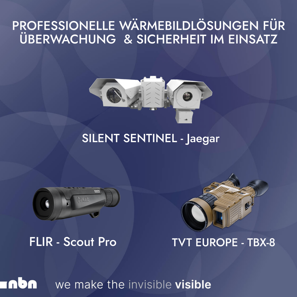 Slider - Professionelle Wärmebildlösungen für Überwachung & Sicherheit im Einsatz