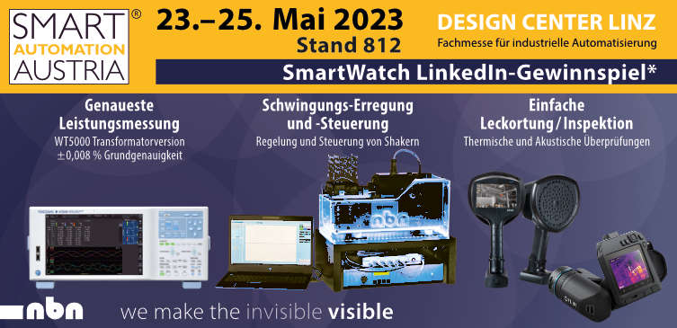 SMART Automation Austria vom 23. bis 25. Mai 2023
