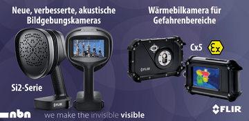 Akustikkamera und ATEX Thermokamera