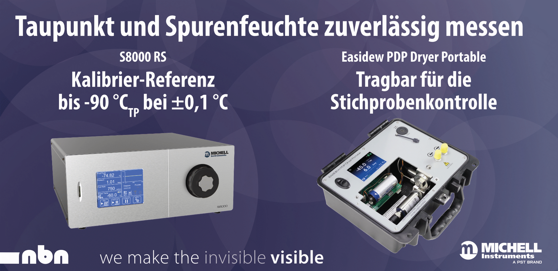 Taupunkt & Feuchte messen