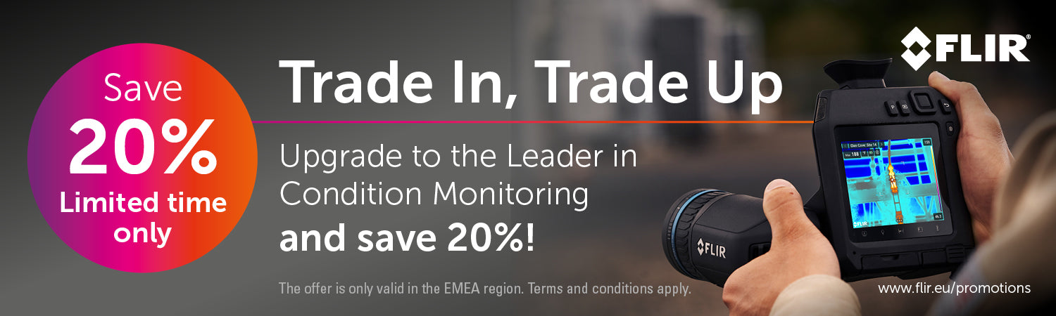 FLIR Trade-In Aktion & kostengünstige Akustikkamera (Schallkamera) zur Leckortung Si1-LD
