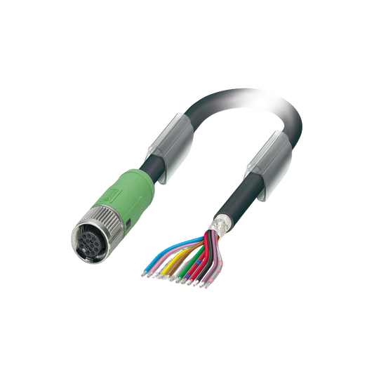 Connector 12p/f/M12