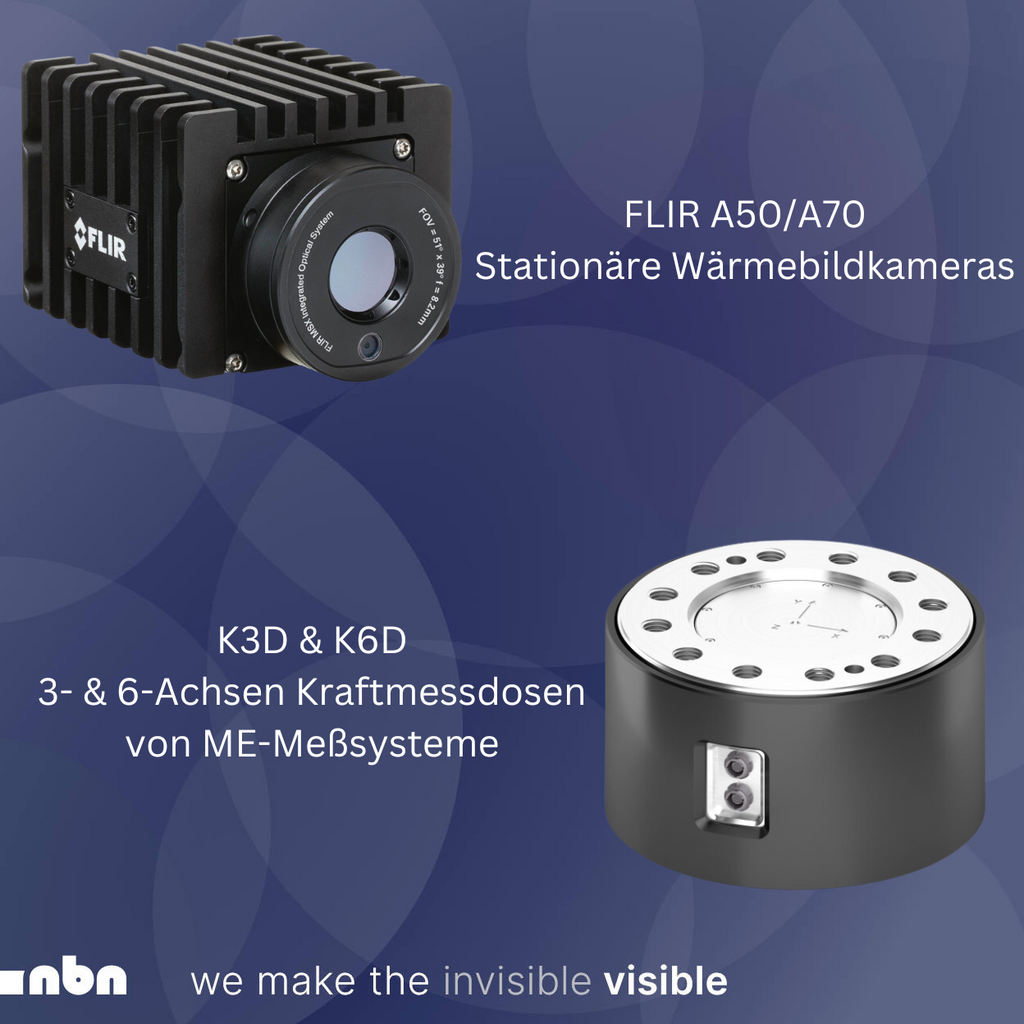 Slider - FLIR A50/A70 & ME-MESSYSTEME Kraftmessdosen